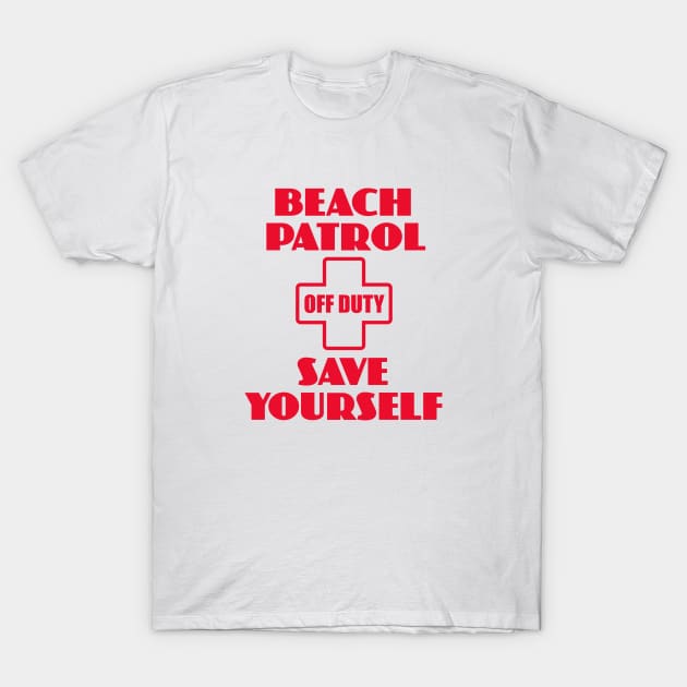 Beach Patrol T-Shirt by Dale Preston Design